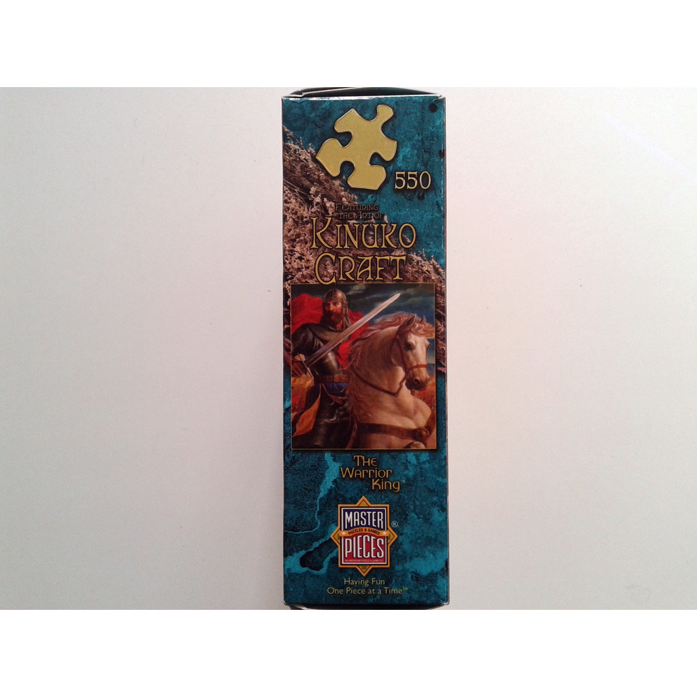 Masterpieces Puzzle ''The Warrior King'' 550 Parça