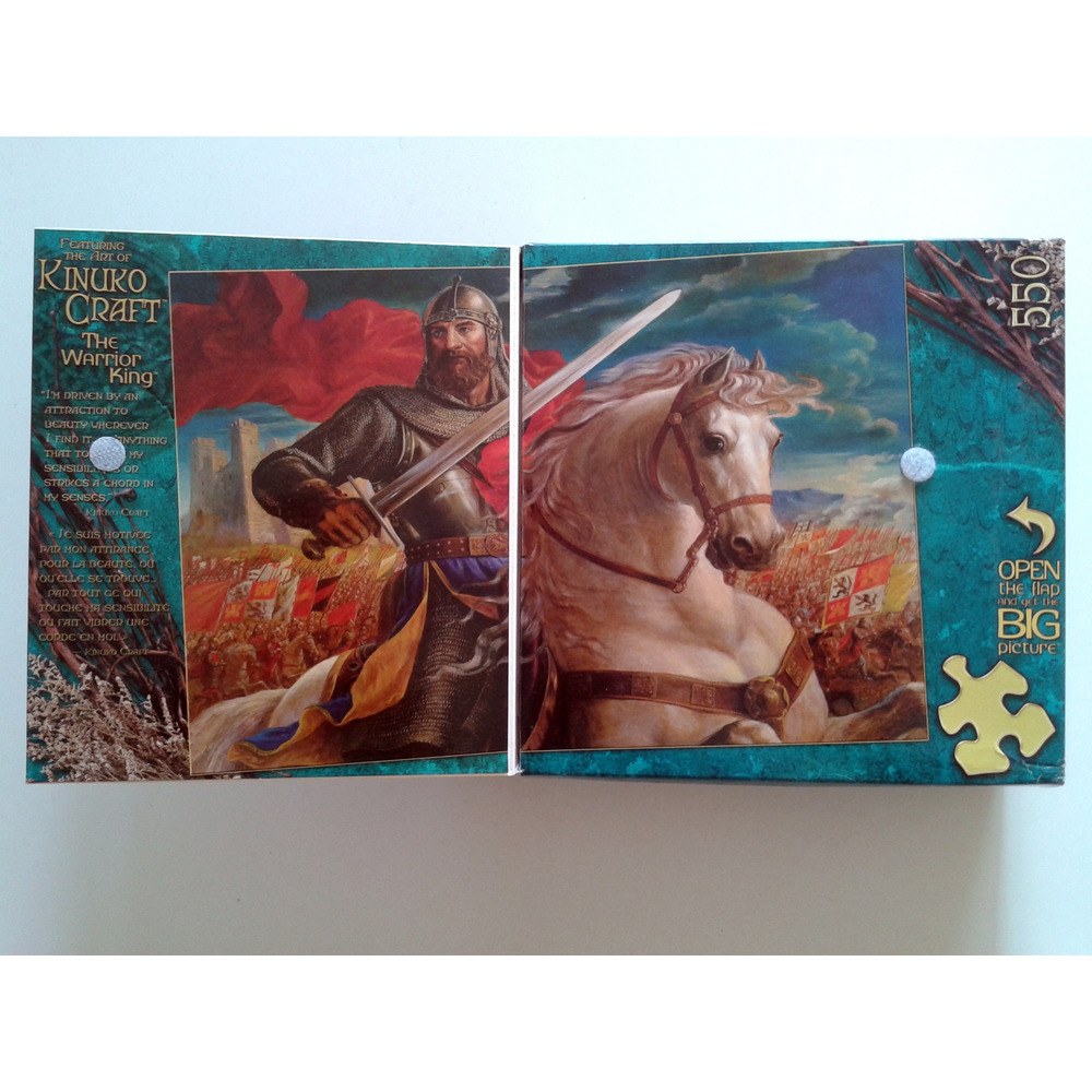 Masterpieces Puzzle ''The Warrior King'' 550 Parça
