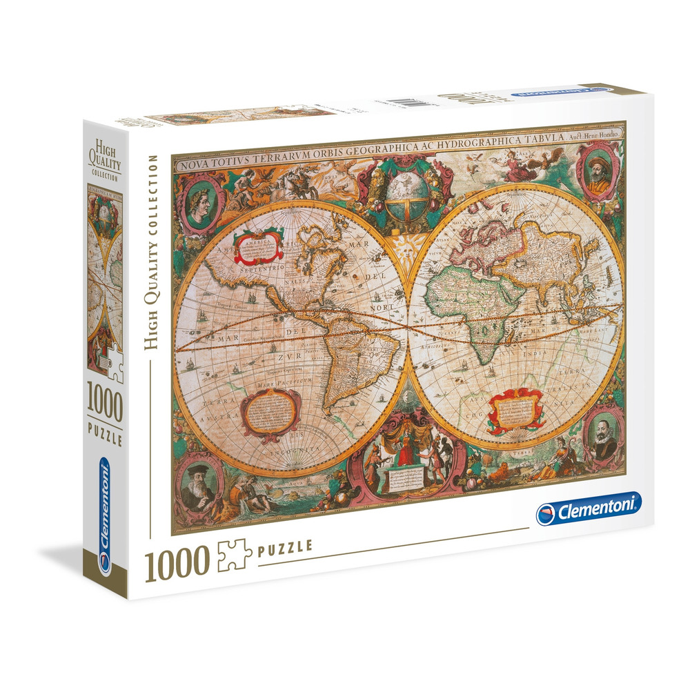 Clementoni ''Old Map'' 1000 Parça 