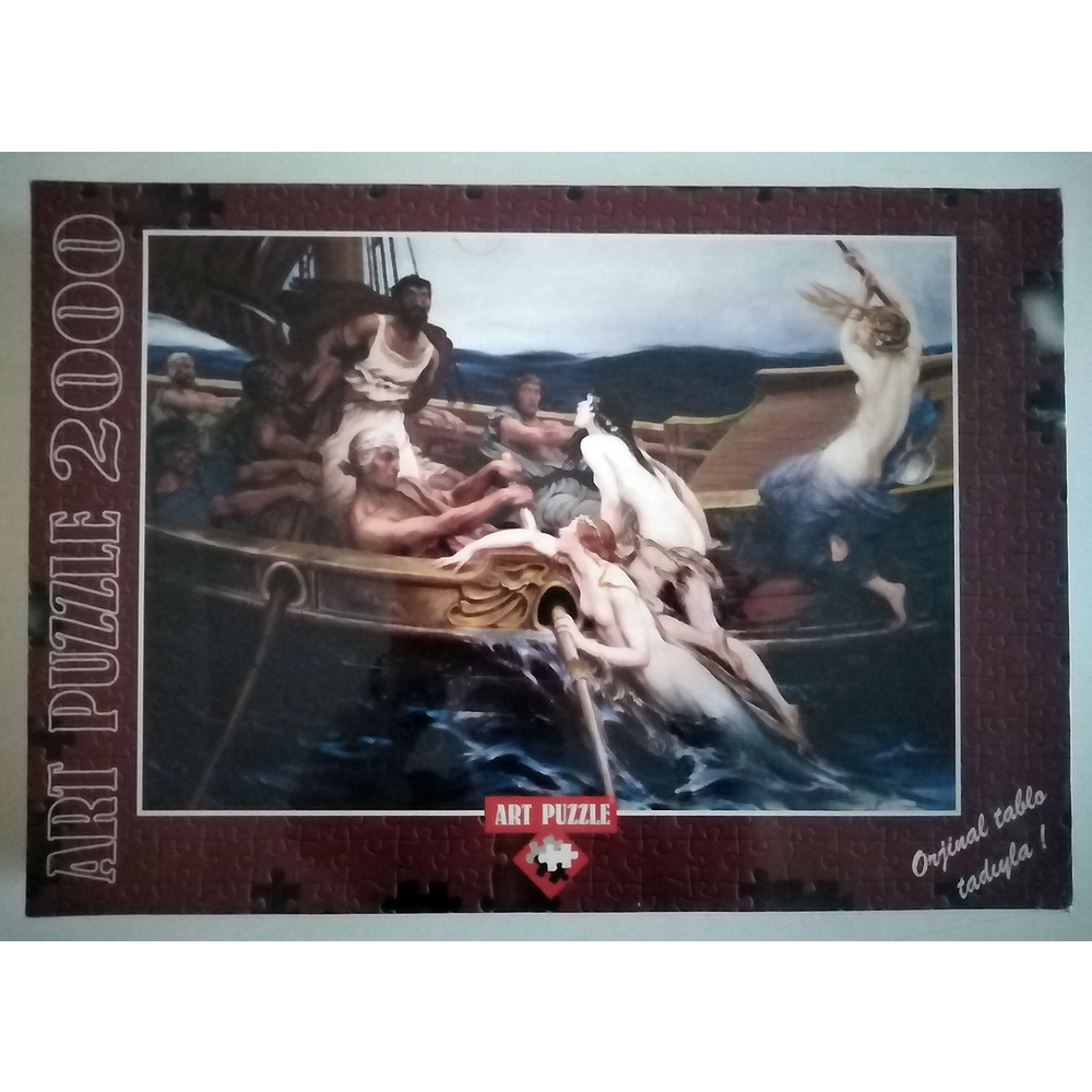 Art Puzzle ''Odiso Ve Sirenler'' 2000 Parça | Puzzle Teacher Shop