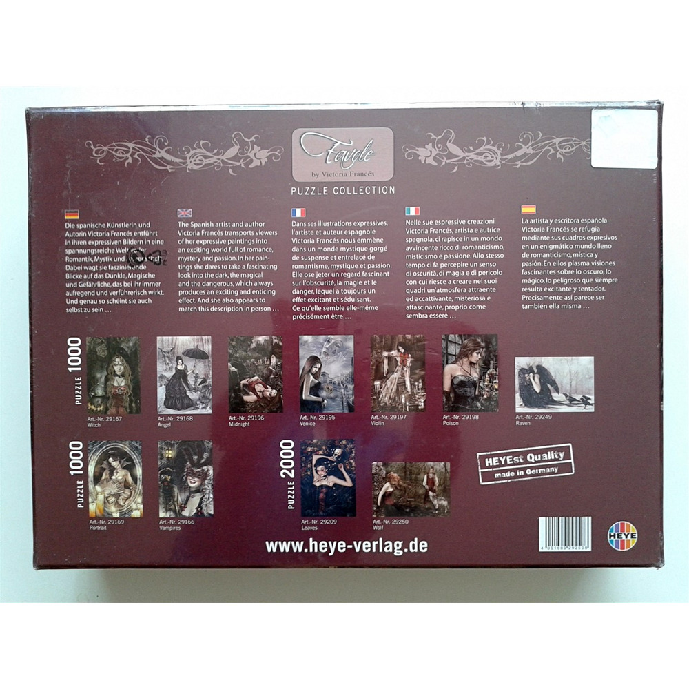 Heye''Wolf ''2000 Parça | Puzzle Teacher Shop