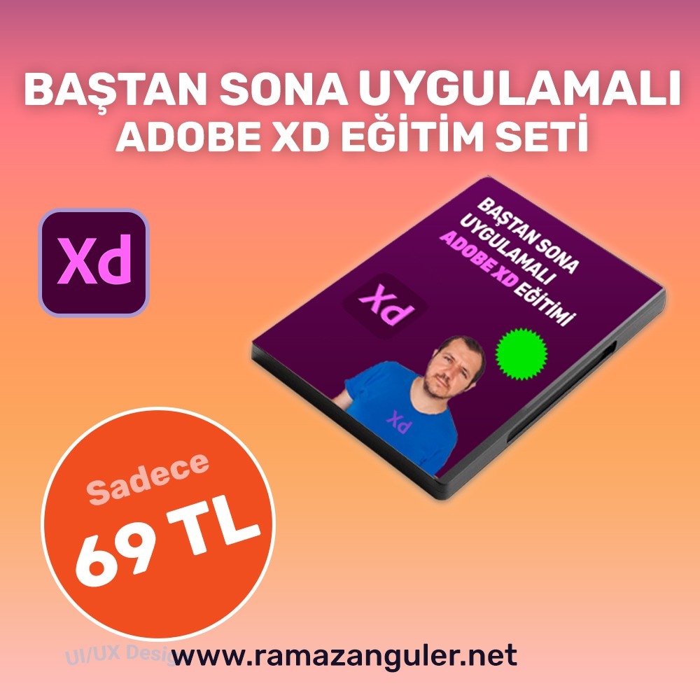 Baştan Sona Uygulamalarla Adobe XD Eğitimi