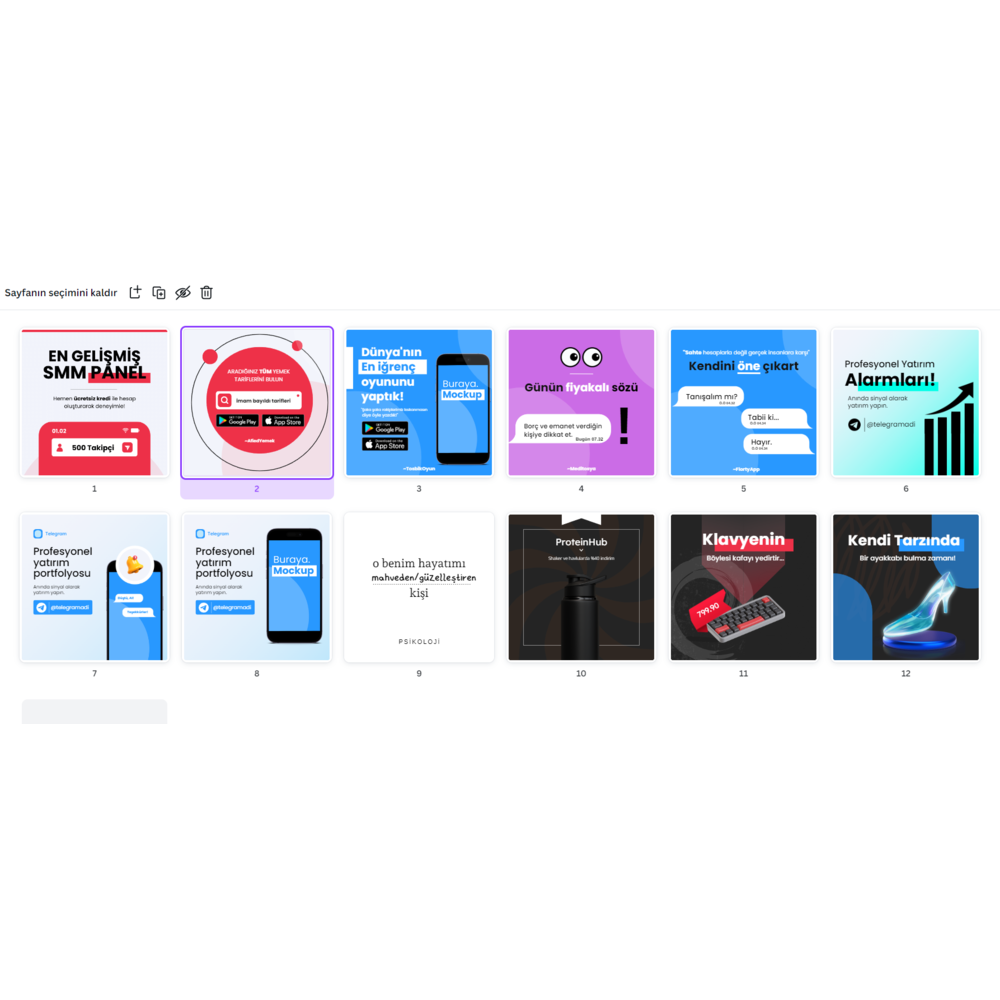 120+ Canva Şablonu ⭐