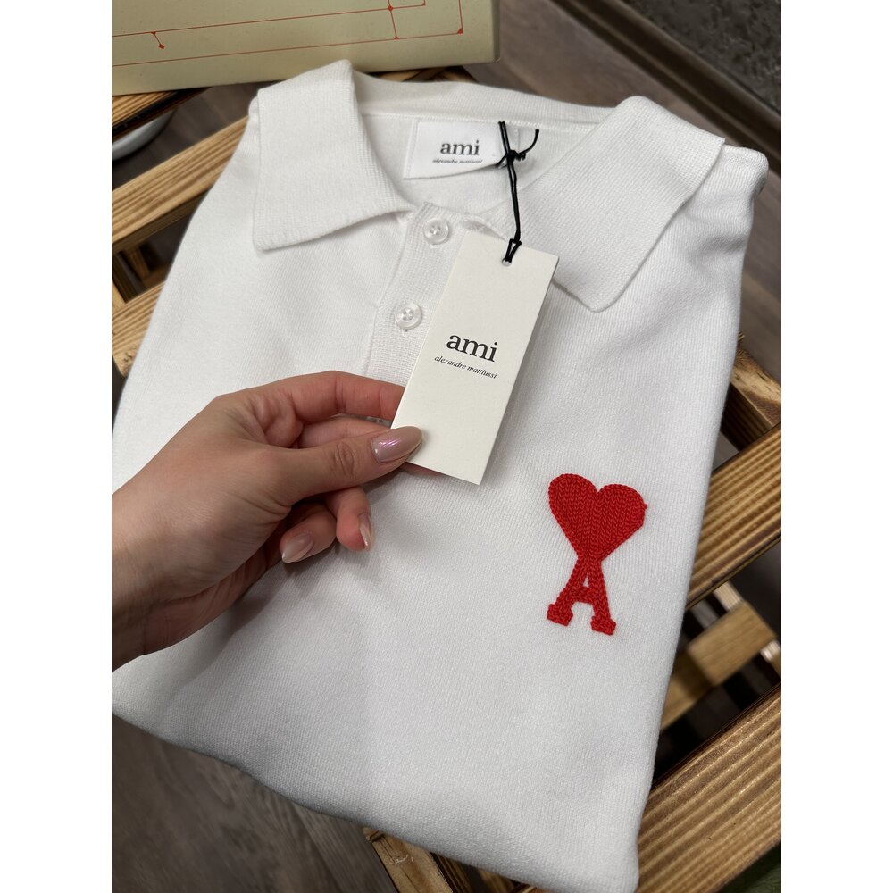 Ami Paris Polo Yaka T-Shirt | RAVES
