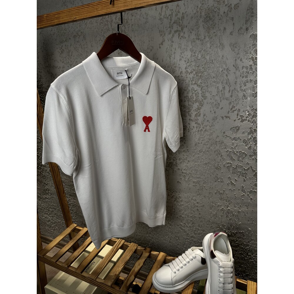 Ami Paris Polo Yaka T-Shirt | RAVES