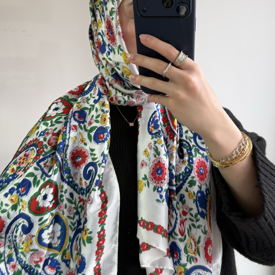 Vual ipek şal | red_scarfofficial