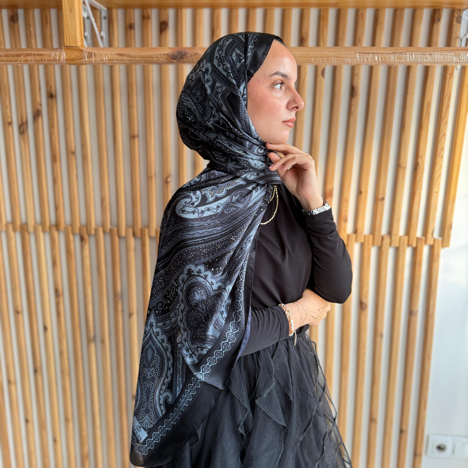 Hint vual ipek şal | red_scarfofficial