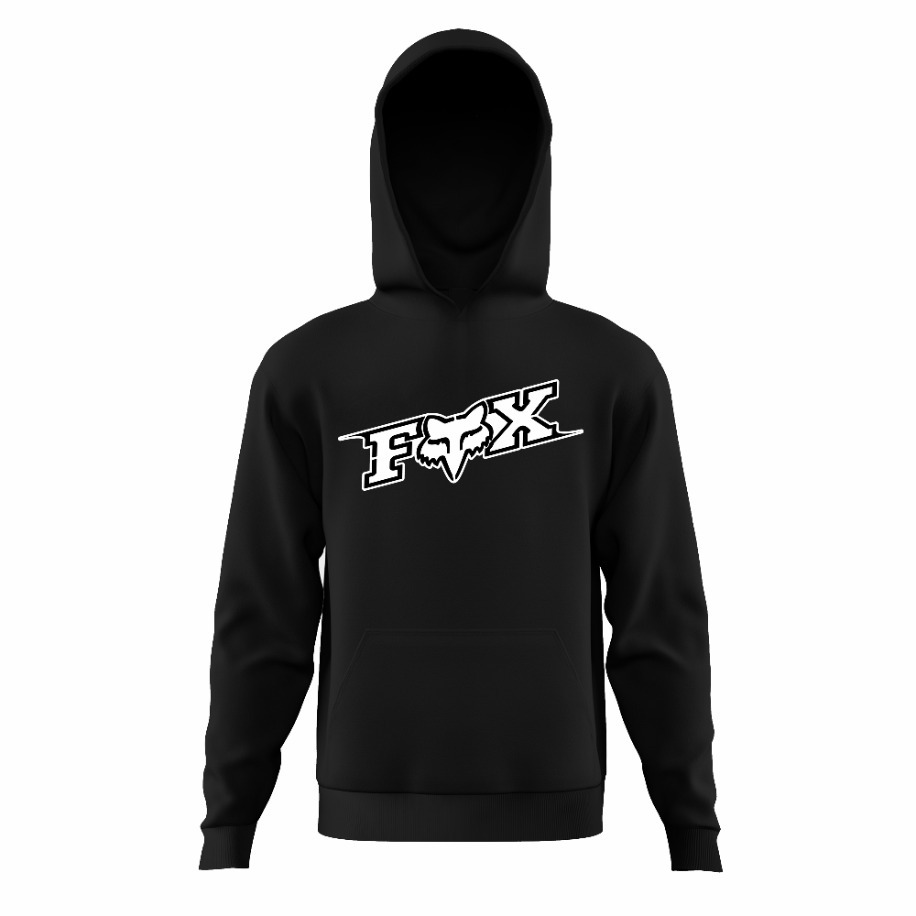 Fox Racing Hoodie Siyah Oversize F1 | ridergang
