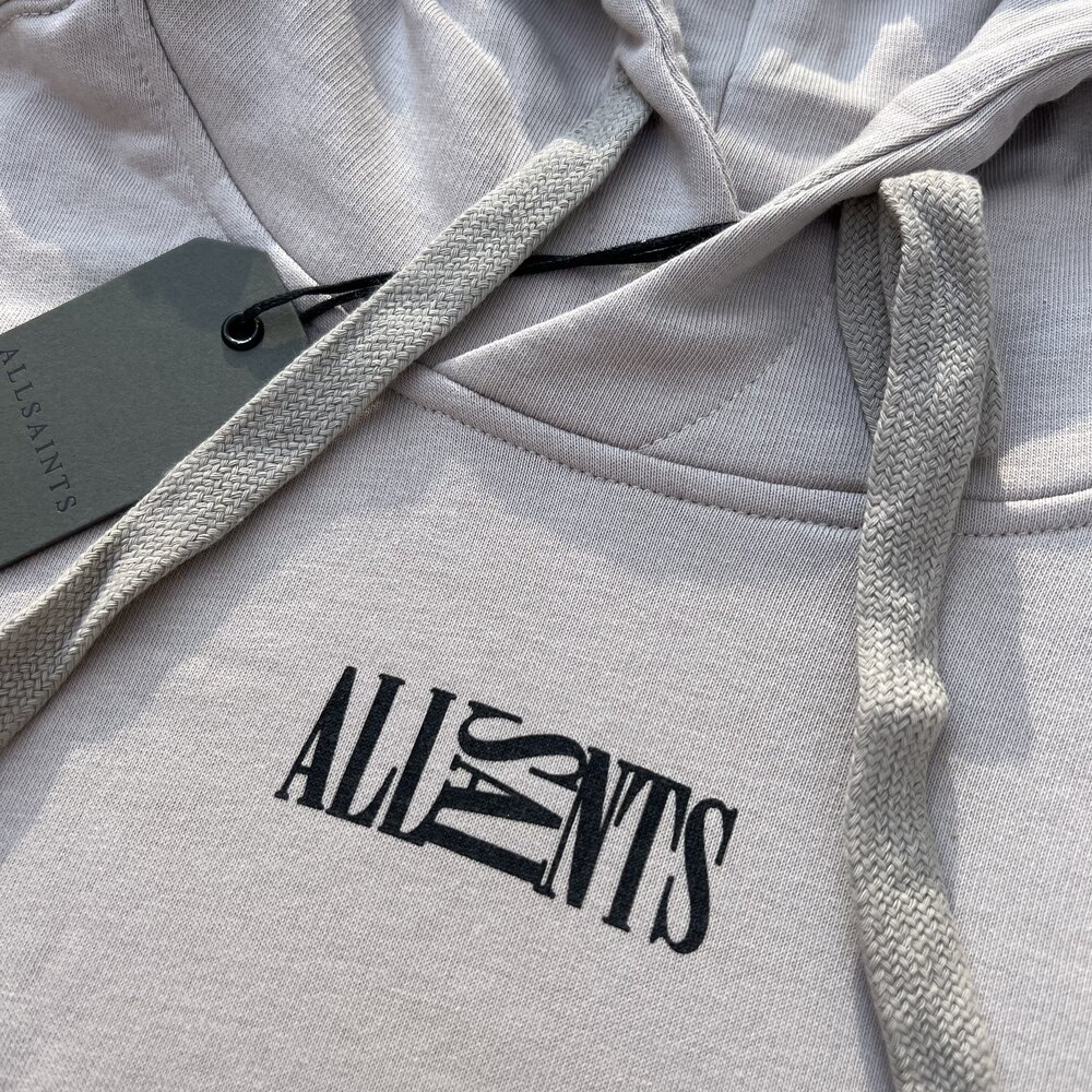 A.S. Chest Logo Hoodie Stone 8162