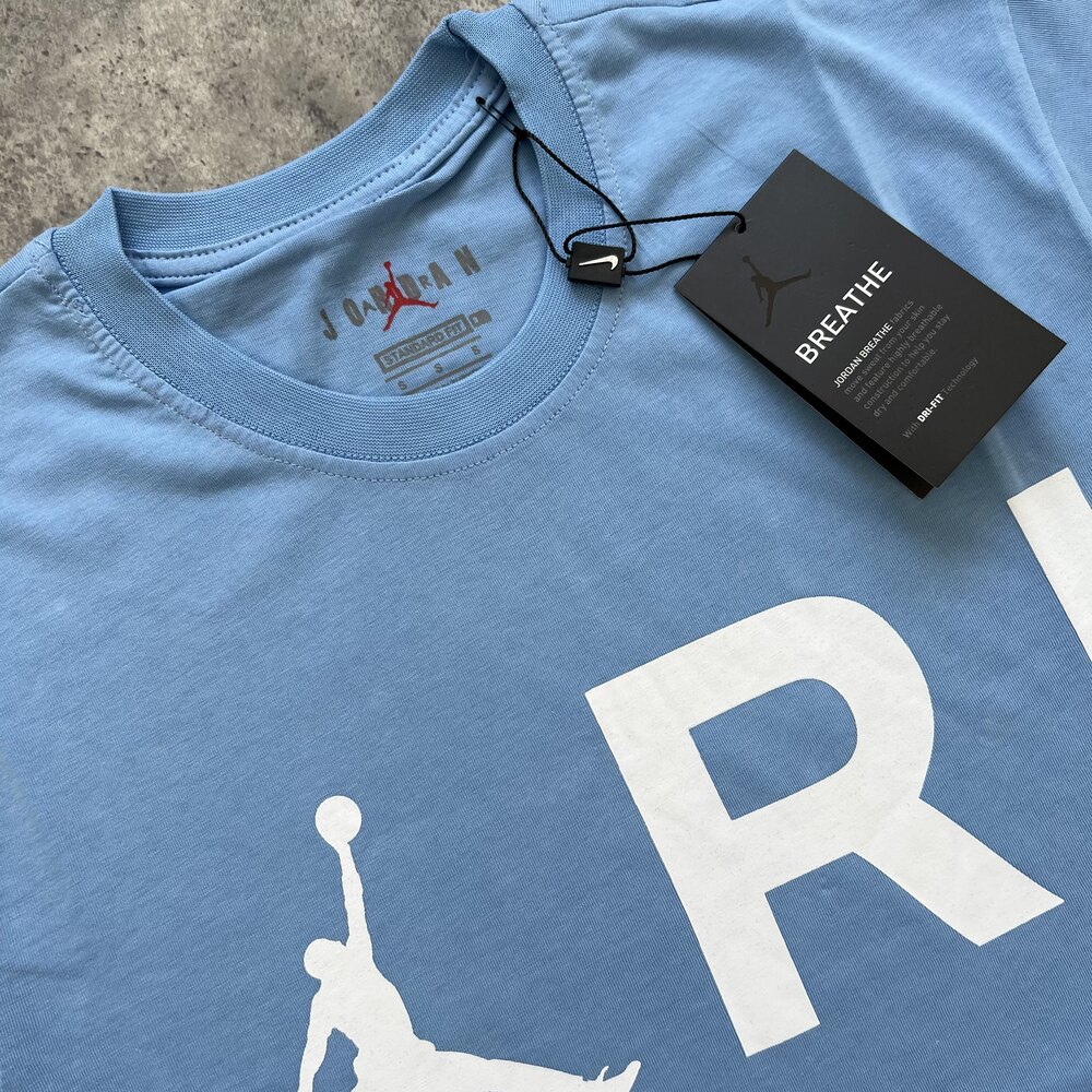 Jordan Paris Short Sleeve T-Shirt Blue 8088