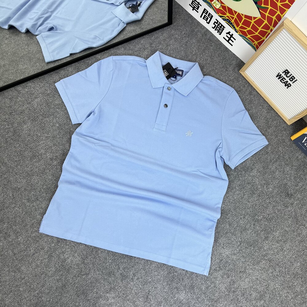VBQ Polo Yaka T-Shirt Bebe Mavi 8341