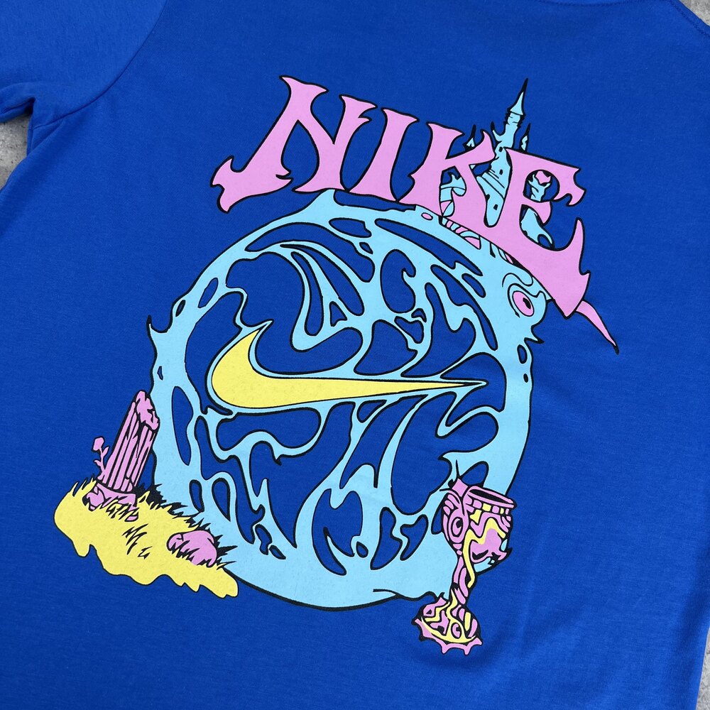 Nike Antik T-Shirt Blue 8266