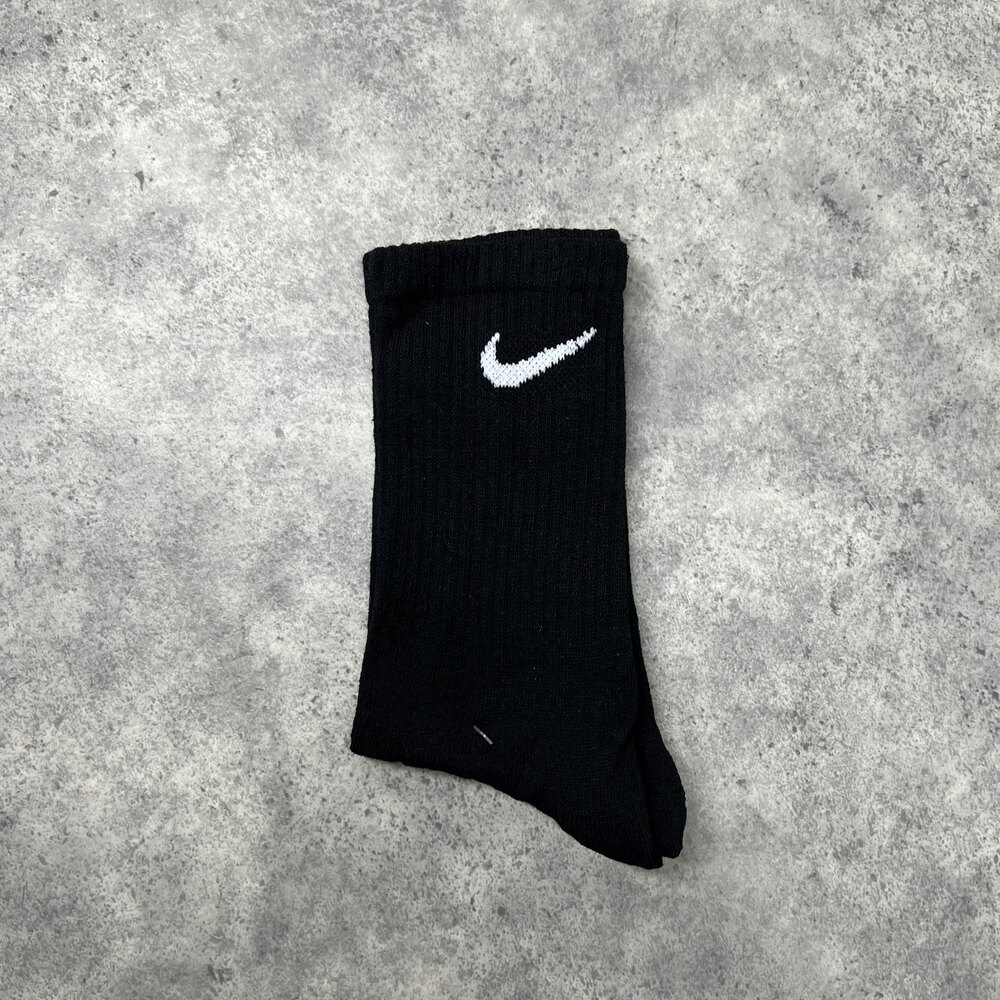Nike Crew Çorap 3’lü Paket Siyah 8159