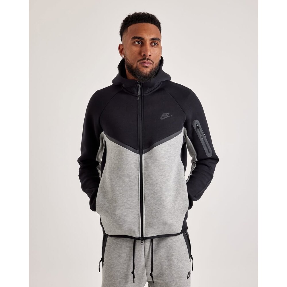 Nike 2025 Tech Fleece Premium Jacket Siyah&Gri 8386