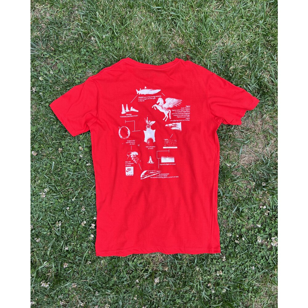Nike Air Pegasus T-Shirt Kırmızı 8067