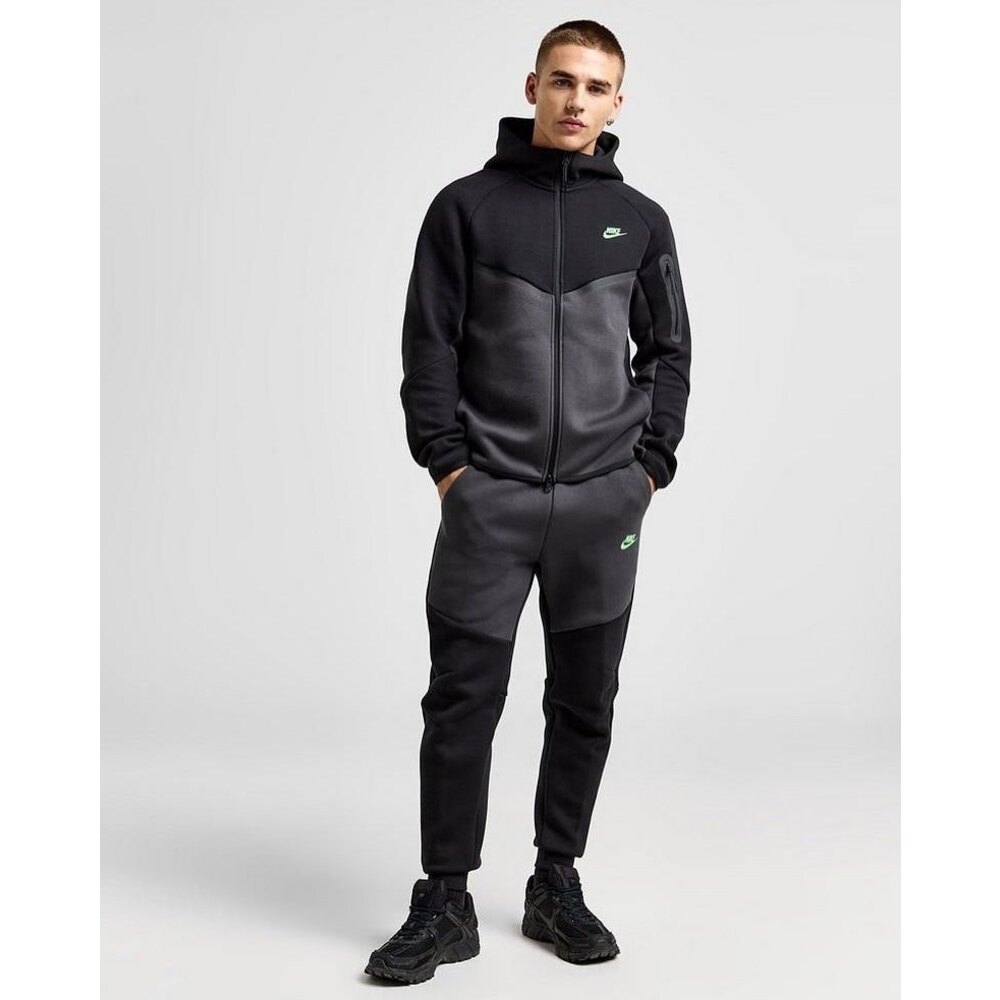 Nike 2025 Tech Fleece Premium Jogger Green Logo 8386 