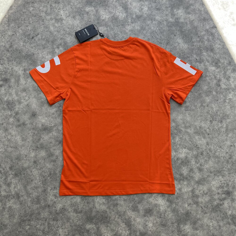 Jordan Paris Short Sleeve T-Shirt Orange 8088