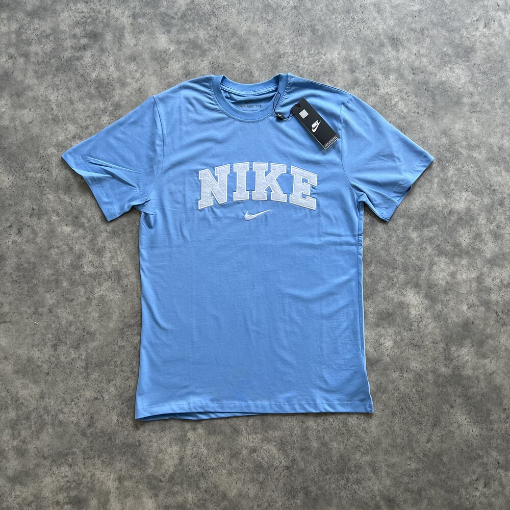 Nike Nakış Logo T-Shirt Blue 8096