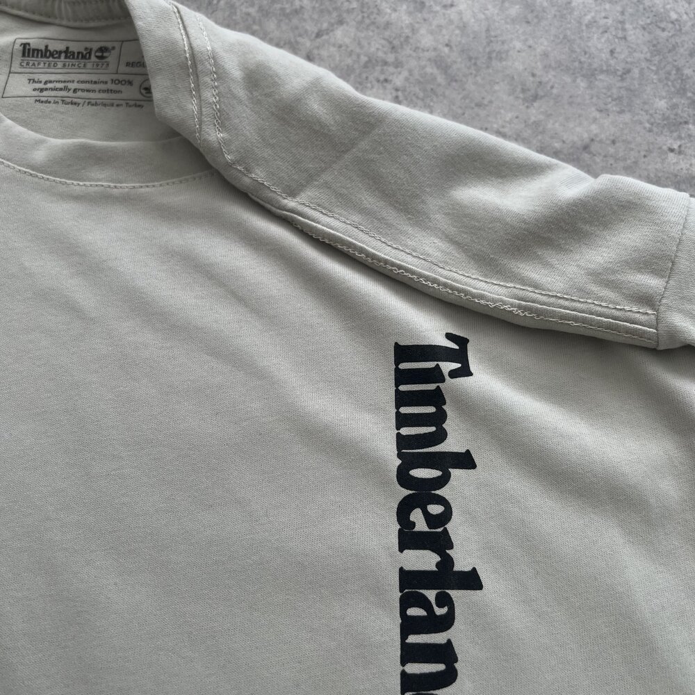 ‼️İNDİRİM TMB. Back Print T-Shirt Grey 8092