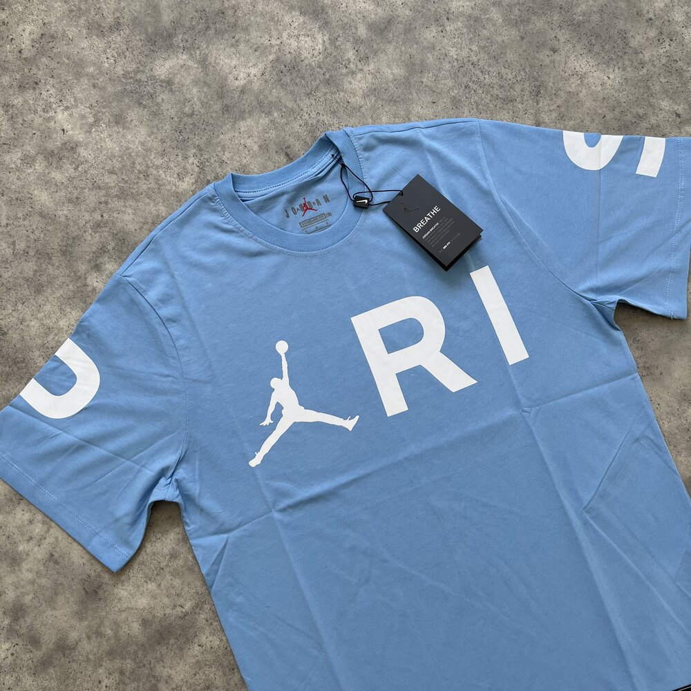 Jordan Paris Short Sleeve T-Shirt Blue 8088