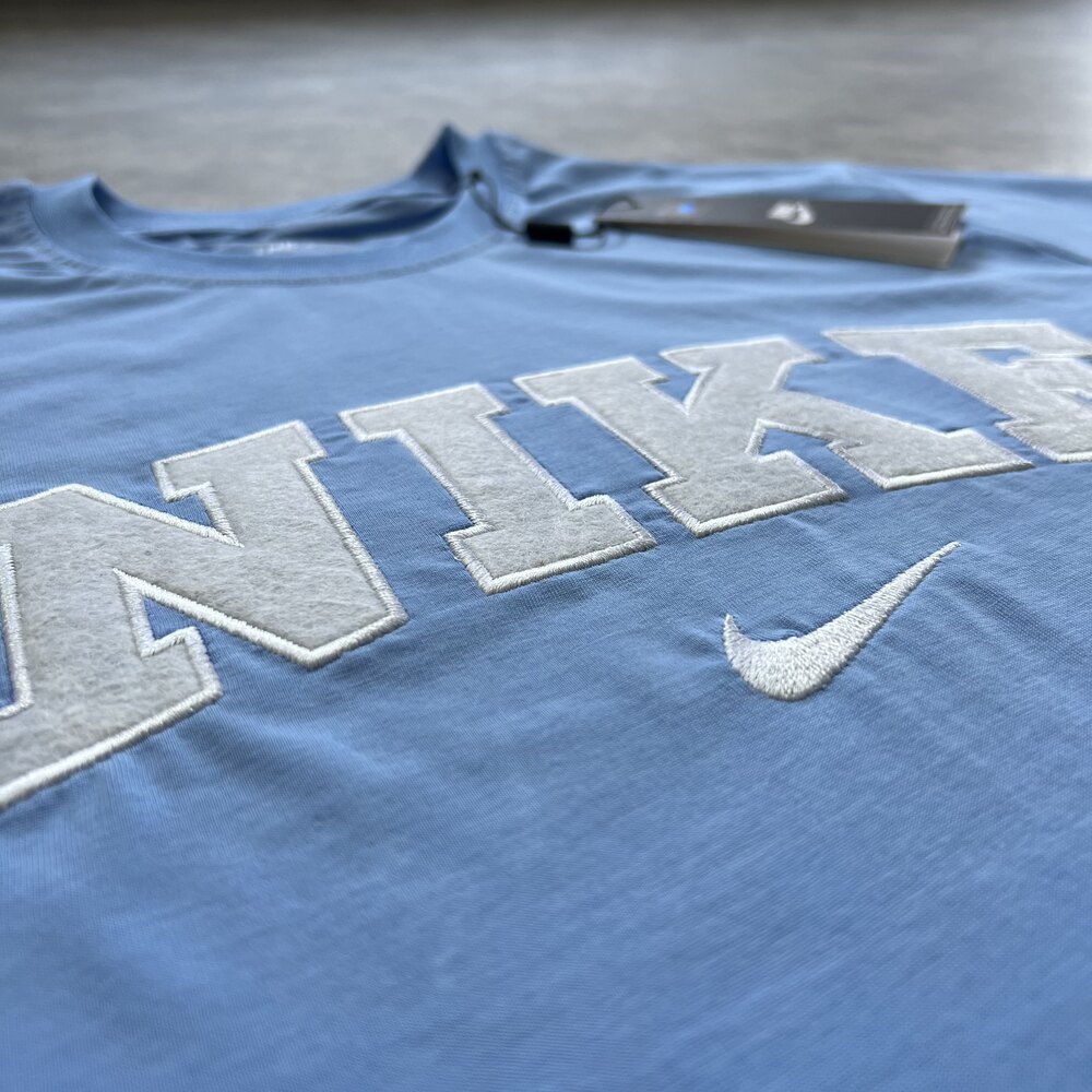 Nike Nakış Logo T-Shirt Blue 8096