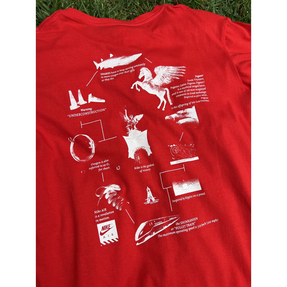 Nike Air Pegasus T-Shirt Kırmızı 8067