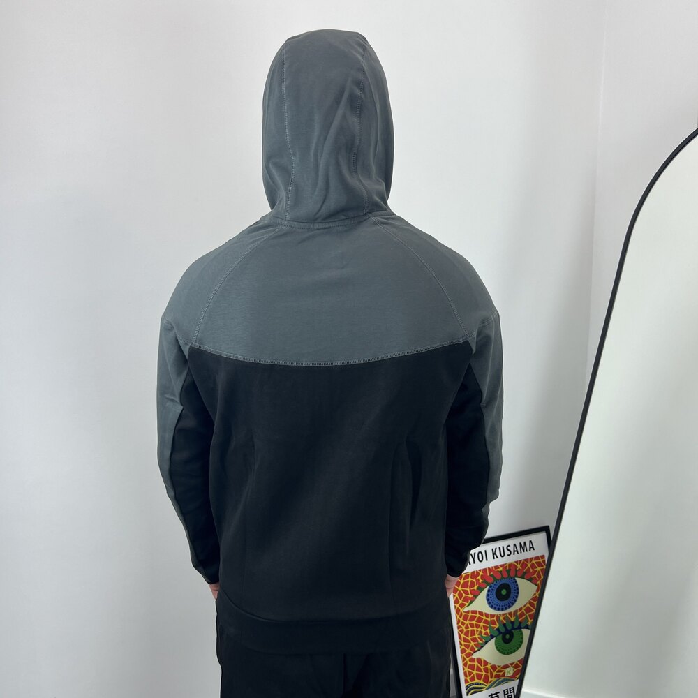 Nike Windrunner Tech Fleece Full Zip Hoodie Füme-Siyah 8370