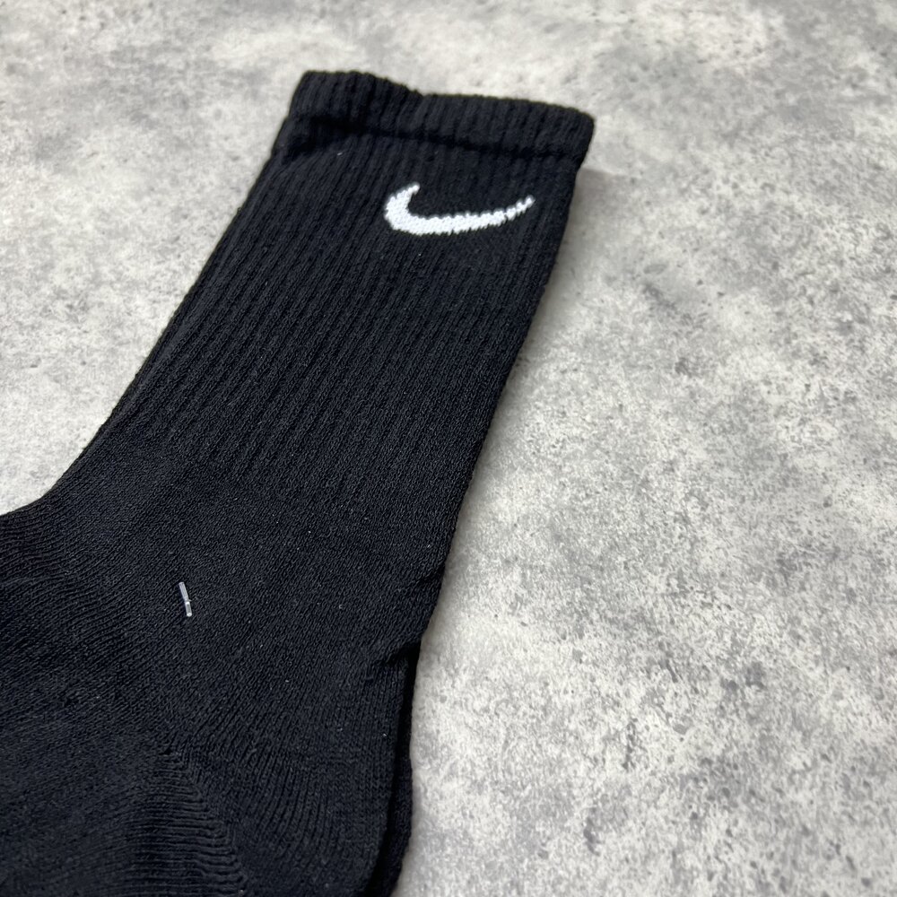 Nike Crew Çorap 3’lü Paket Siyah 8159