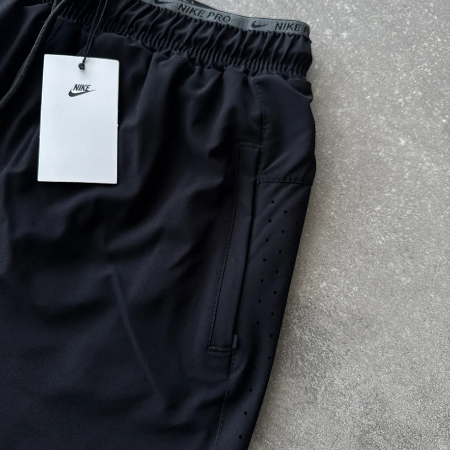 Nike Pro Taytlı Spor Şortu Siyah 8328S