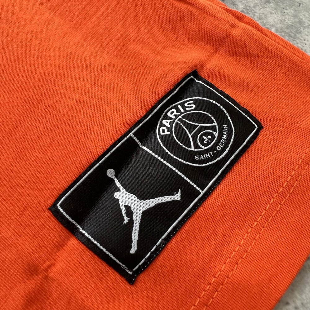 Jordan Paris Short Sleeve T-Shirt Orange 8088