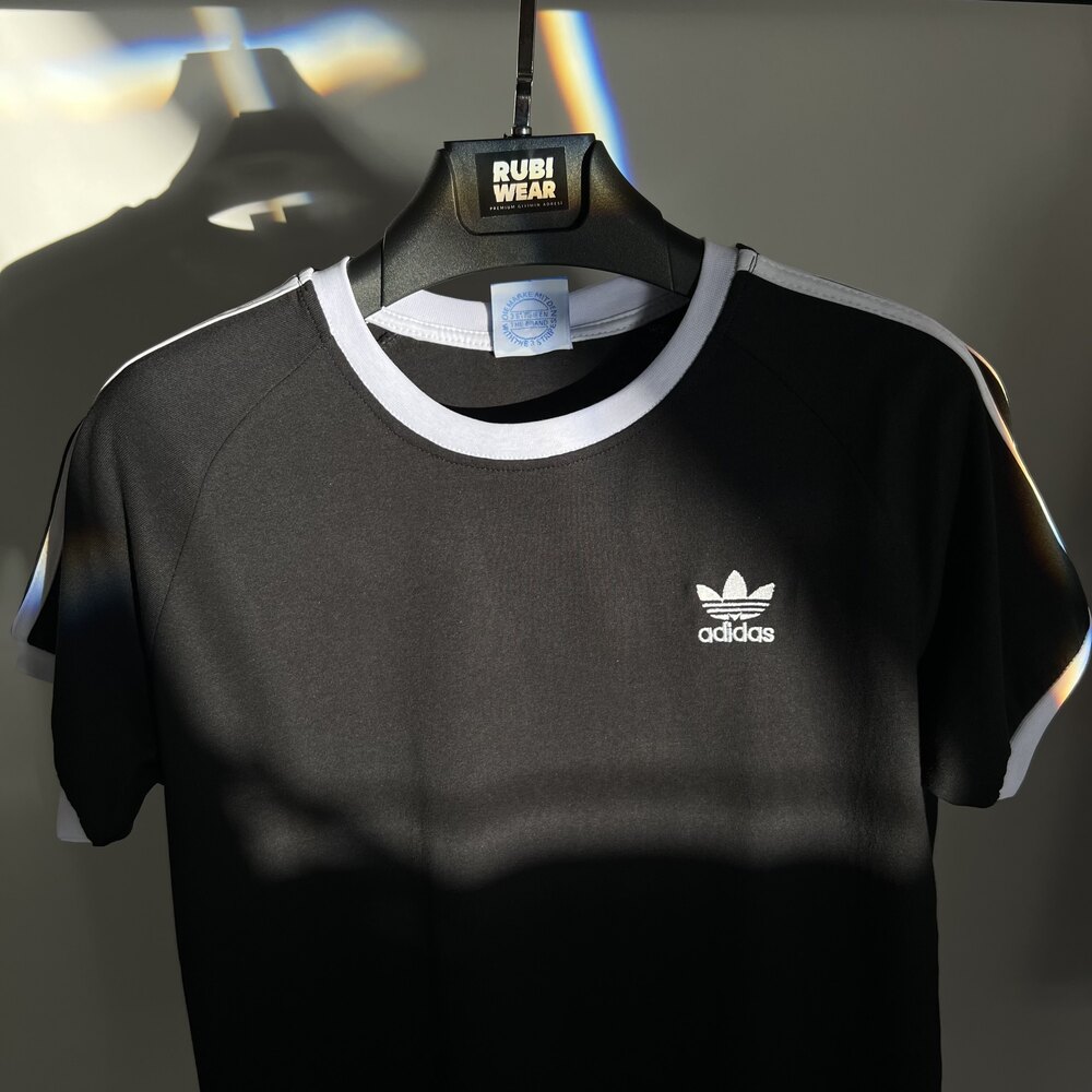 Adidas 3-Strip T-Shirt Siyah 8349