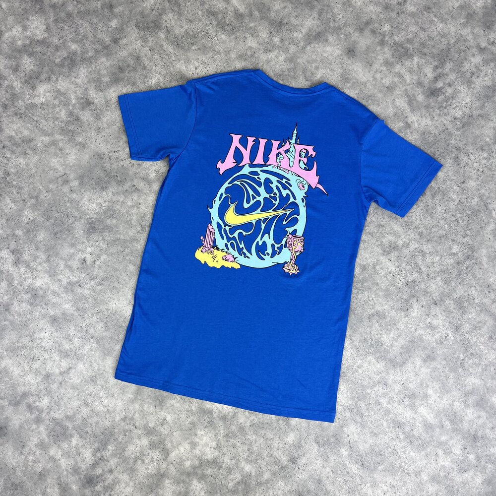 Nike Antik T-Shirt Blue 8266