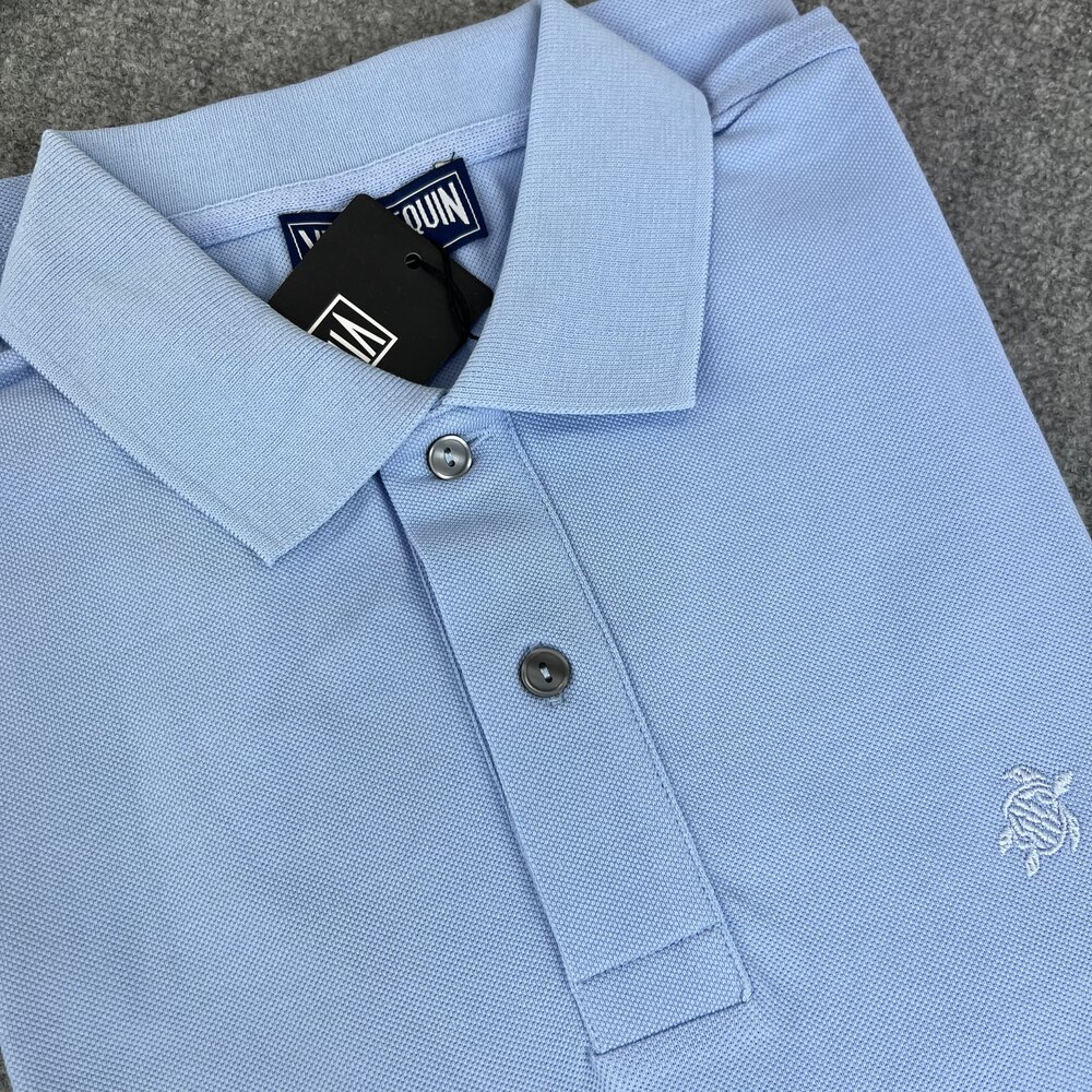 VBQ Polo Yaka T-Shirt Bebe Mavi 8341