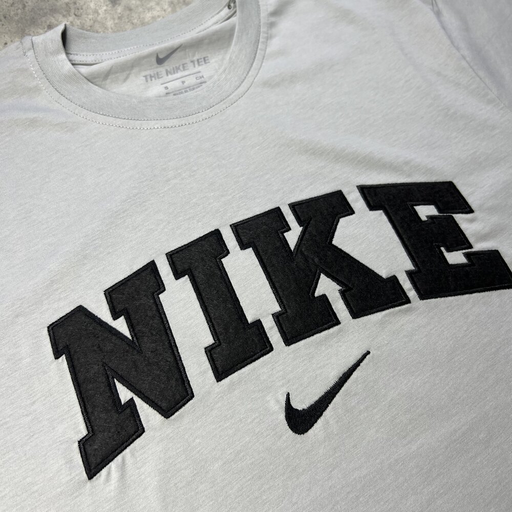 Nike Nakış Logo T-Shirt Grey 8096