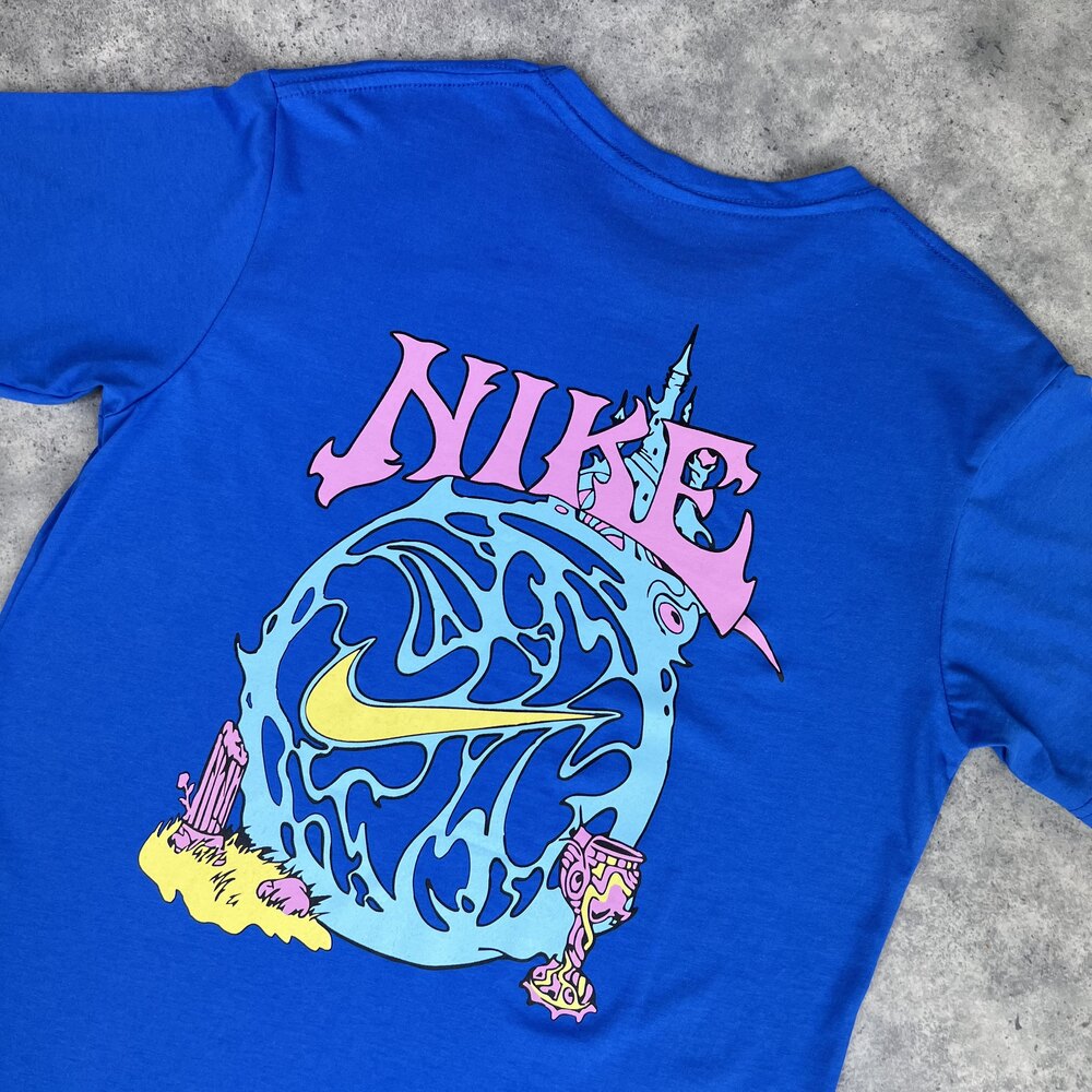 Nike Antik T-Shirt Blue 8266