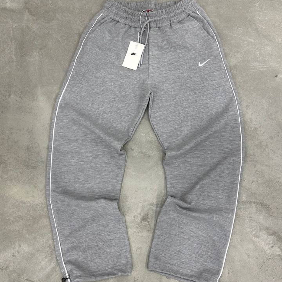 NSW Şeritli Baggy Alt Ayarlanabilir Paça Melanj 8399