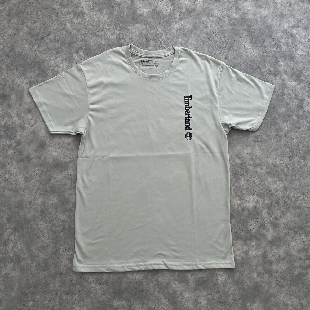 ‼️İNDİRİM TMB. Back Print T-Shirt Grey 8092