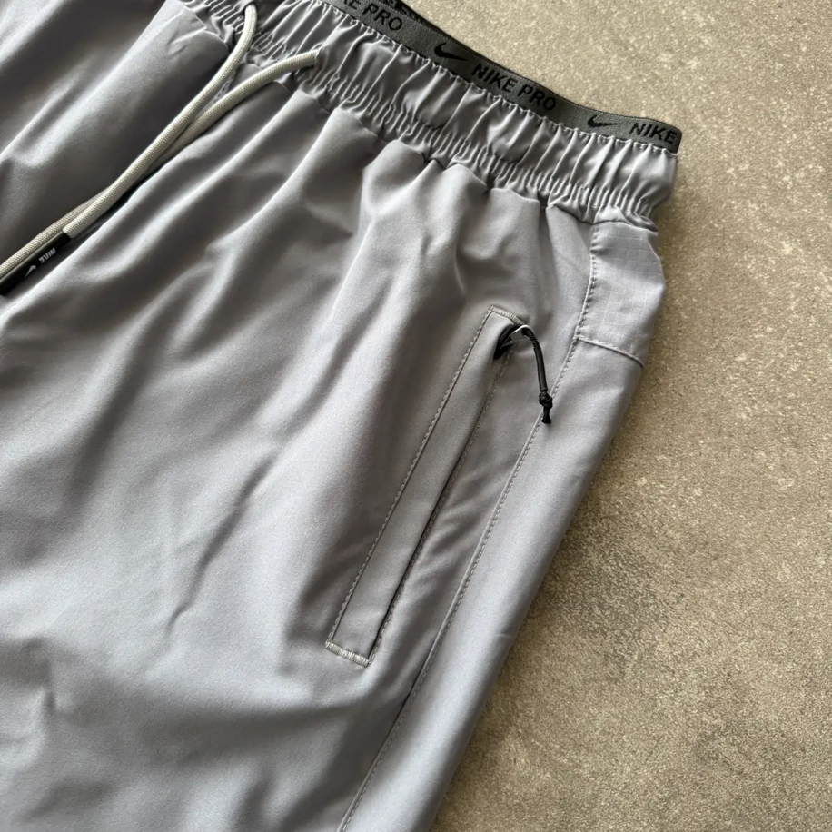 Nike Pro Spor Şortu Gri 8328
