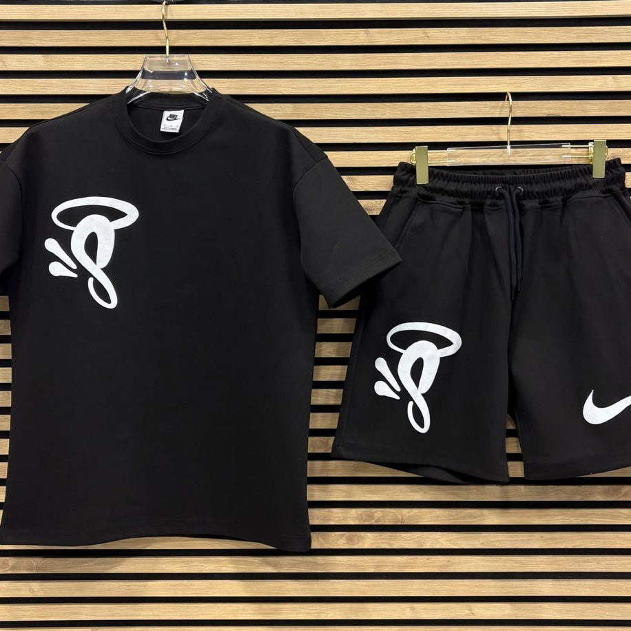 SYNA x Nike Premium Şortlu Takım Siyah 8505