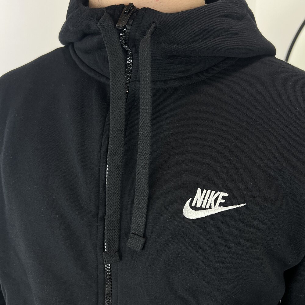 NIKE / Club Fleece Hırka Siyah 8379