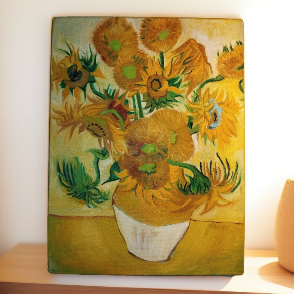 Ayçiçekleri - Van Gogh Röprodüksiyon