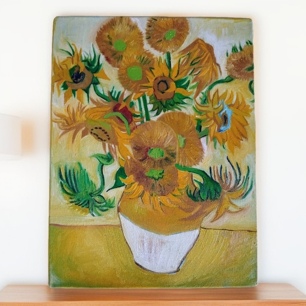 Ayçiçekleri - Van Gogh Röprodüksiyon