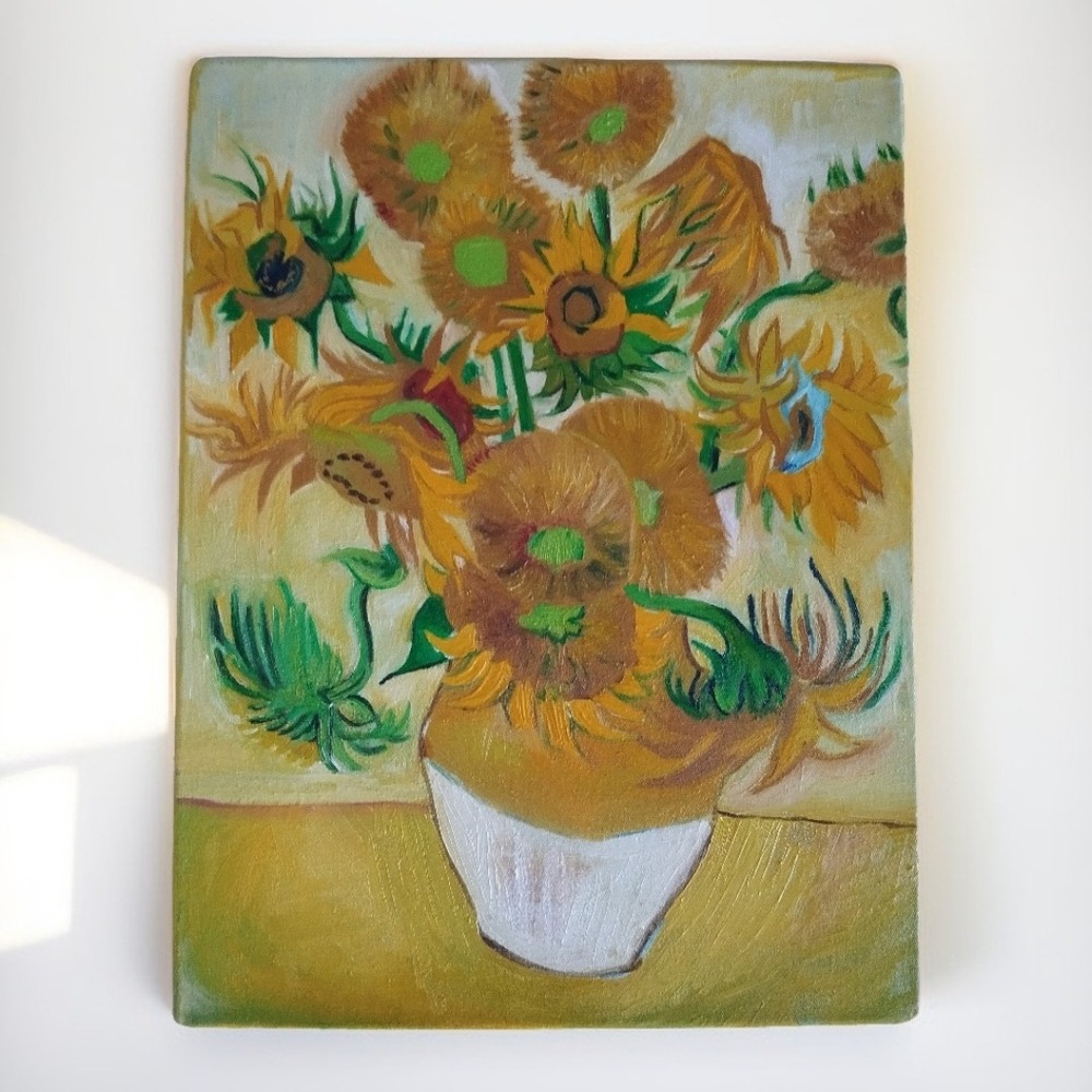 Ayçiçekleri - Van Gogh Röprodüksiyon