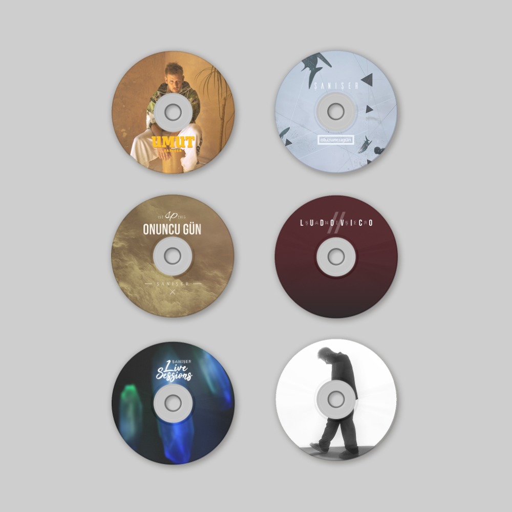 Ｕ２／８㎝シングルＣＤ２枚セット Mega CD Box (Şanışer Tüm Albümler CD Seti) [Ön Sipariş] | SaniserMerch
