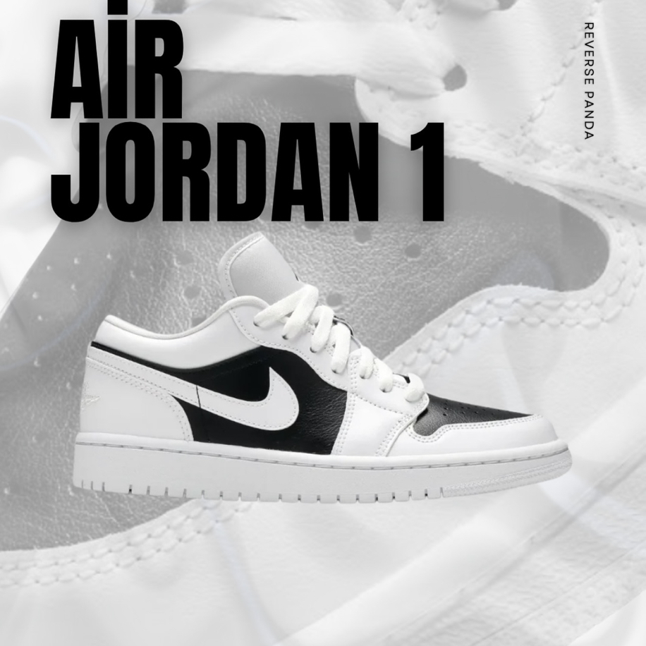 JORDAN 1 Black and white 2