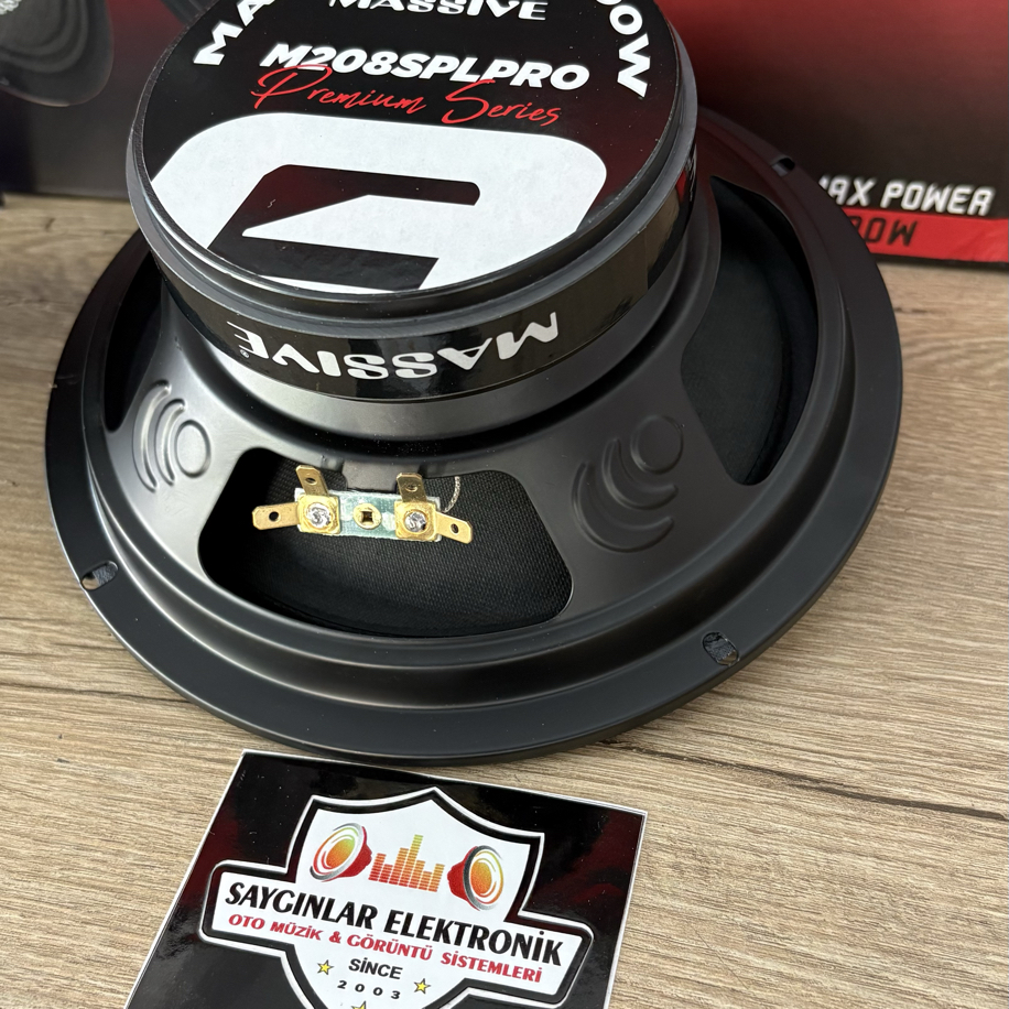 Massive MS-208 20 cm Spl Midrange | SAYGINLAR ELEKTRONİK