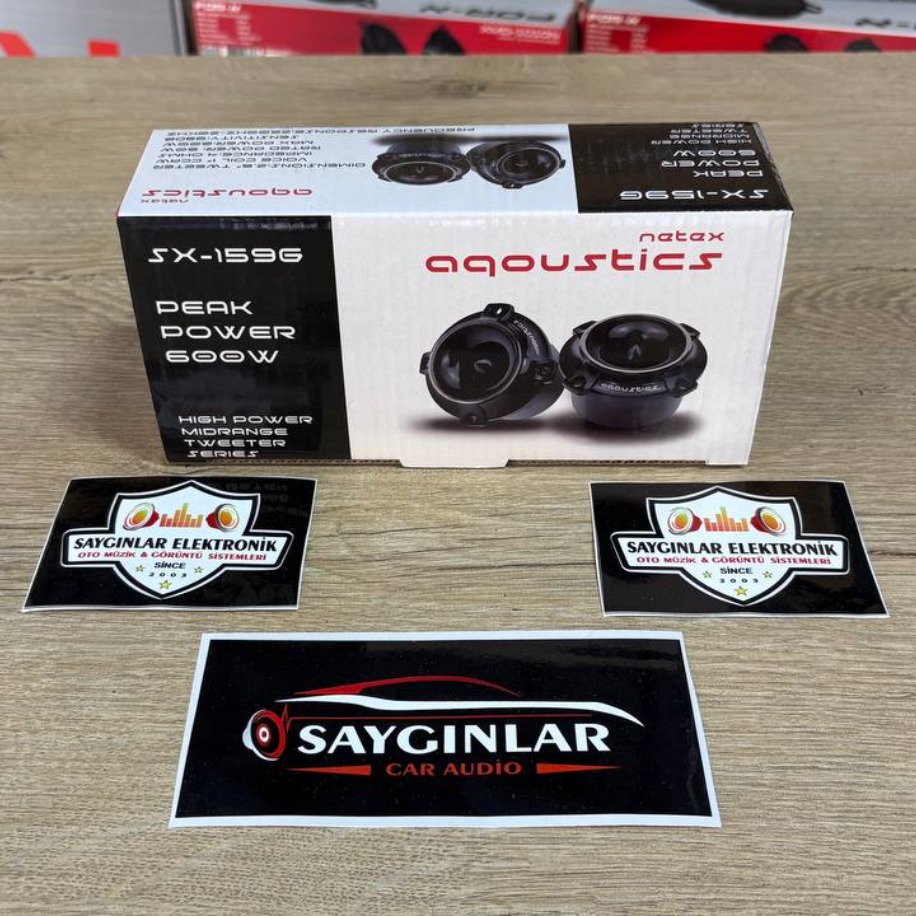 Netex Aqoustics SX-159G 600 Watt 60 Rms Tweeter | SAYGINLAR ELEKTRONİK