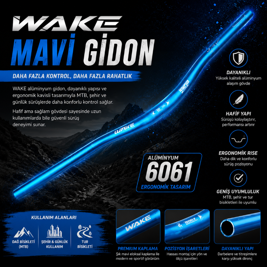 WAKE MAVİ GİDON
