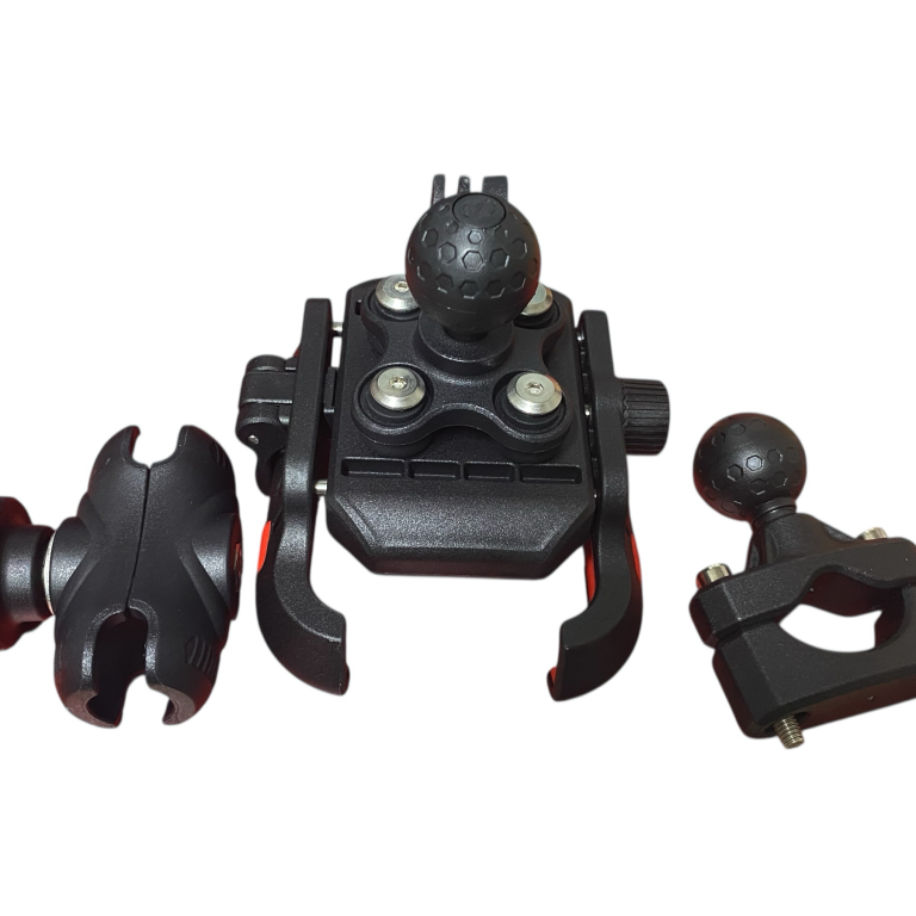 Ayarlanabilir Scooter Telefon Tutucu + Kamera Tutucu
