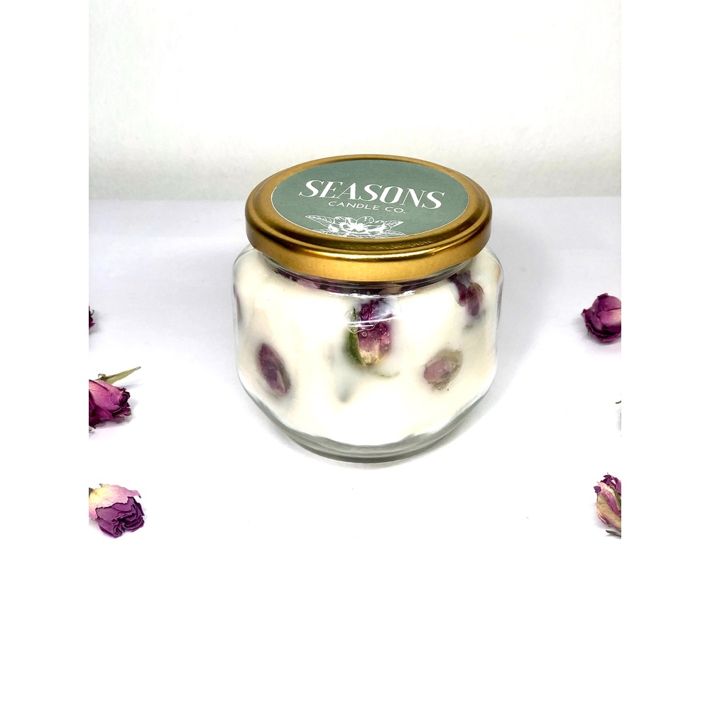  GONCALI GÜL KOKULU DOĞAL SOYA MUMU (200GR)